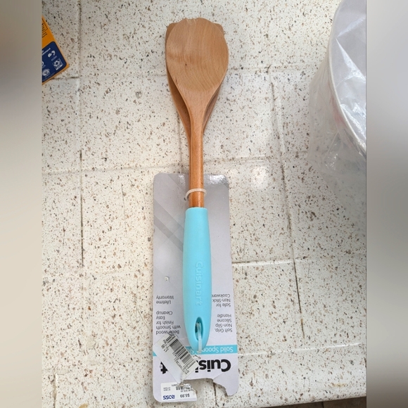 New Cuisinart Wood Spoon & Spatula Set From Ross Department Store - Picture 3 of 8